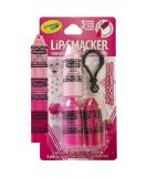 Lip Smacker Crayola Crayon Stackable Flavored Clear Balm Pink Pinks 0.03 Ounce - Raspberry, Grapefruit, Cake pop - 3 Count - Buy Online on GoSupps.com
