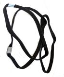 Allsorts Long Black Hair Ties 3 Elastic Hair Bands for Secure Hold International Shipping Available - Buy Online on GoSupps.com