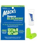 Mack s Snore Blockers Soft Foam Earplugs  12 Pair   32 dB High NRR   Comfortable Ear Plugs for Sleeping  Snoring  Loud Noise and Travel - Buy Online on GoSupps.com