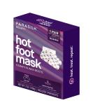 Parasilk Beauty Hot Foot Mask  1 Pair Self Contained Paraffin Wax Boots for Intensive Hydration. Infused with Coconut Oil, Argan Oil, Marula Oil, and Vitamin E. One Size Fits Most - Buy Online on GoSupps.com