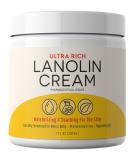Sundance Lanolin Cream - Ultra Rich Pharmaceutical Grade 7 oz | Hypoallergenic Skin Supplement for All Skin Types - Buy Online on GoSupps.com