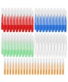 100 Interdental Brushes - Effective Tooth Cleaning Tools for Narrow Gaps | Toothpick Cleaners for Fresh Teeth - Buy Online on GoSupps.com