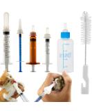 MYSY 60ml Rearing Bottle for Newborn Puppies & Kittens | Original Nipple & Syringes - Perfect for Small Mammals - Buy Online on GoSupps.com