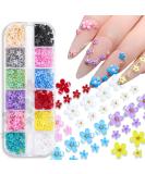 3D Flower Nail Charms & Metal Caviar Beads - Nail Art Decoration for Women & Girls - Buy Online on GoSupps.com