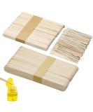 Kaoness Spatel Wood 200 pieces of wooden mouth spatula for the external application wood spatula Waxing wooden wax Applicator pencils for hair removal eyebrows lips armpit hollow body - Buy Online on GoSupps.com