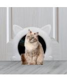 Wulikeke Interior Cat Door - Easy Installation for Indoor Cats - Includes Screws - No Flap - Large Size - Buy Online on GoSupps.com