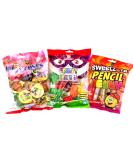 Fruity Jellies Fruit Jelly Straws & Jelly Cones. 3 Full Bags (40 pieces) of Tik Tok fun. Halal Vegetarians & Fat free. - Buy Online on GoSupps.com