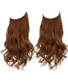 SARLA Hair Extension 18 Inch Invisible Adjustable Wire Hair Piece Curly Wavy Long Synthetic Hairpieces for Women Natural Heat Temperature Fiber (18 Inch (Pack of 1) Light Auburn) 18 Inch (Pack of 1) Light Auburn - Buy Online on GoSupps.com