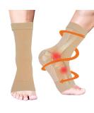 Buy Neuropathy Compression Socks for Men & Women - Ankle Sleeve Relief for Plantar Fasciitis & Foot Pain (L/XL Skin) | International Shipping Available - Buy Online on GoSupps.com