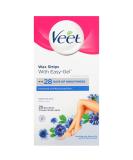 Veet Wax Strips with Easy Grip Sensitive Skin - 20 Wax Strips VEET03 20 count (Pack of 1) - Buy Online on GoSupps.com