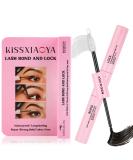 Lash Bond and Seal Cluster Eyelash Glue for Individual Cluster DIY Eyelash Extensions Super Strong Hold Cluster Lash Adhesive Waterproof Latex Free Mascara Wand Glue (Lash Bond and Seal) 5g+5g Lash Bond and Seal - Buy Online on GoSupps.com