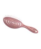 Head Jog 08 Paddle Brush Flexible Soft Pin Bristles Detangling Wet Or Dry Hair. Gentle Brushing Hairbrush. Detangle Brushes For Straight Curly & Wavy Hair Types. (Blossom) - Buy Online on GoSupps.com