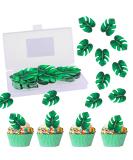 72 Edible Tortendeco Leaves for Cake & Muffin Decoration | Palm & Turtle Leaf Jungle Decor - Perfect for Weddings & Birthdays - Buy Online on GoSupps.com