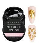 Makartt 3D Nail Foil Glue - 8ml Adhesive for Nail Foil Sheets | Perfect for 3D Gel Nail Art & DIY Manicure - Buy Online on GoSupps.com