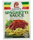 Lawry's Original Style Spaghetti Sauce Spice & Seasonings 1.5oz Packets (5 Pack) - Buy Online on GoSupps.com