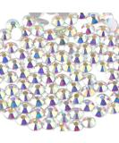 Beadsland 144 Pieces Flat Back Rhinestones for Nails - SS40 Crystal White Nail Crystals - Buy Online on GoSupps.com