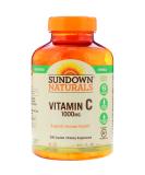 Sundown Naturals Vitamin C 1000 mg - 300 Caplets for Immune Support - Buy Online on GoSupps.com