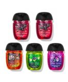 Bath & Body Works Halloween Hand Sanitizer Set 5 Mini Travel Size 1oz Candy Apple Sweet Cinnamon Ghoul Friend Vampire Blood | Fall 2024 - Buy Online on GoSupps.com