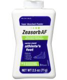 Buy Zeasorb AF Powder with 2% Miconazole Nitrate - 2.5 Ounce (Pack of 2) | International Shipping Available - Buy Online on GoSupps.com