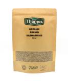 Thames Organic Brown Basmati Rice 500g - High Protein Source of Fibre, No Additives, Preservatives, GMO-Free, Certified Organic - Nutritious Whole Grain, Raw Vegan-friendly - Buy Online on GoSupps.com