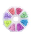 320pcs Colorful Metal Knitting Pins Stitch Markers Pear Shape Safety Pins with Storage Box - DIY Craft Making Kit for Sewing, Knitting, Crochet - 8 Colors - Buy Online on GoSupps.com