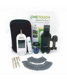 OneTouch Blood Sugar Test Kit | 1 Includes Blood Glucose Meter, 1 Lancing Device, 30 Lancets, 30 Test Strips, & Carrying Case | Diabetes Testing Kit for Blood Glucose Monitoring - Buy Online on GoSupps.com