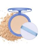 Oil Control Face Pressed Powder - Matte Smooth Flawless Finish | Lightweight Waterproof Long-Lasting Makeup Foundation - 0.35 Oz (Natural Beige #2 - Buy Online on GoSupps.com