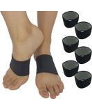 Copper Infused Plantar Fasciitis Arch Supports for Heel Pain Relief - Compression Sleeves Foot Brace for Bone Spurs, Flat Feet, High Arches - Men and Women - Fits Under or Over Socks - Buy Online on GoSupps.com