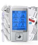 TENKER TENS EMS Unit Muscle Stimulator 24 Modes | Pain Relief & Muscle Strength | Rechargeable Pulse Massager - Buy Online on GoSupps.com