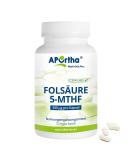 Aportha Folic Acid 5-MTHF Folate - 120 Vegan Capsules 300 g Activated Folic Acid High Dose Allergen-Free & Gluten-Free Alternative - Buy Online on GoSupps.com