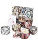 4-Piece Soy Wax Aromatherapy Candles Set | Perfect Gifts for Women - Mother's Day & Birthdays - Buy Online on GoSupps.com