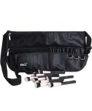 MSQ Makeup Brush Bag with Belt - Multi Pocket Foldable Apron Pack for Brushes - Adjustable Artist Belt Strap - Ideal for Artists and Stylists - Style 1 - Buy Online on GoSupps.com