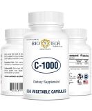 Bio-Tech C-1000 | 250 Veggie Capsules - Buy Online on GoSupps.com
