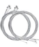 Stainless Steel Bicycle Shifter Cable Set - 2M Long - 10 Pack - Buy Online on GoSupps.com