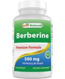 Best Naturals Berberine 500mg - 120 Capsules | Powerful Natural Supplement - Buy Online on GoSupps.com