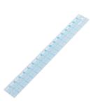 2x18 inch See-Thru Sewing Clear Ruler - Accurate Positioning and Marking - Buy Online on GoSupps.com