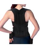Posture Corrector for Men & Women - Back Brace for Hunchback Lumbar Support Pain Relief & Improvement - XL Size - Buy Online on GoSupps.com