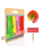 Wool Blending Board Carding Brush Set 1 Pieces Blending Board with 1 Pieces Wool Brush 2 Pieces Dowels Hand Carders for Rolags Wool - Buy Online on GoSupps.com