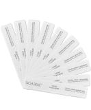 Tachibelle 10 Pcs Premium Japan Abrasive Jumbo File Washable Zebra Nail Art Sanding Files (80/80 Grit) - Nail Care Essential - Buy Online on GoSupps.com