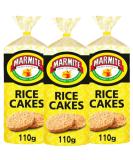 Rice Cake Bundle with Marmite Rice Cakes 110g (3 Pack) - Buy Online on GoSupps.com