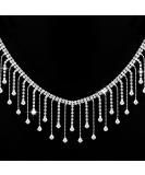 2 Yard Rhinestone Ribbon Tassel Chain- Irregular Style Rhinestones Fringe Trim for Cowgirl Hat- Diamond Crystal Long Tassel Trim for Wedding Party Necklace DIY Clothing Accessories Vase Decoration - Buy Online on GoSupps.com