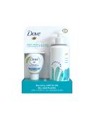 Dove Concentrate Refill & Reusable Bottle - Daily Moisture Starter Kit for Soft Skin (4 Fl oz Makes 16 Fl oz) | Eco-Friendly Body Care - Buy Online on GoSupps.com