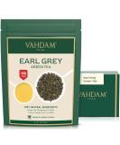 Vahdam Earl Grey Green Tea Leaves - Premium Himalayan Blend (200g 100 Cups) with Natural Bergamot Extract - Aromatic & Delicious Darjeeling Tea Set of 2 - Buy Online on GoSupps.com