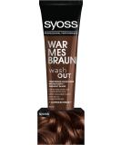 Syoss water out temporary hair color warm brown (150 ml) washable hair color revives colors tint holds up to 8 hair washes - Buy Online on GoSupps.com