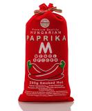 Menol Spices Authentic Hungarian Smoked Hot Paprika Powder 7oz | Premium Gourmet Quality from Szeged, Hungary - Buy Online on GoSupps.com