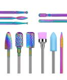 URAQT 11pcs Tungsten Carbide Nail Drill Bits Set - Electric Nail Files Kit for Acrylic Gel Nails - Less Dust Cuticle Polishing Bits - Manicure Pedicure Drill Tool - 3/32 Size - Buy Online on GoSupps.com