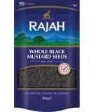 Rajah Spices Whole Black Mustard Seeds | Mustard | Black Mustard | Whole Mustard Seeds | Black Rai Seeds | Black Rai | Rai Seeds | (100g) 100 g (Pack of 1) - Buy Online on GoSupps.com