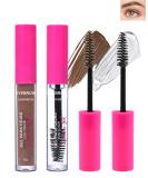 Waterproof Eyebrow Gel Set - Thickening Tinted & Clear Brow Glue | Long-Lasting Transfer-Proof Makeup for Women - Taupe - Buy Online on GoSupps.com