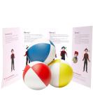 Professional Juggling Balls 3 Set | Beginner-Friendly with Instructions | Millet-Filled for Comfort - Buy Online on GoSupps.com
