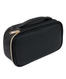 Portable Cute Travel Makeup Bag for Women and Girls | Cosmetics Organizer Pouch - Black Small - Buy Online on GoSupps.com